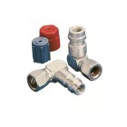 Adaptor 90° 1/4 Υψηλής Ορειχάλκινος Κλιματισμός Αυτοκινήτου - AutoFreeze