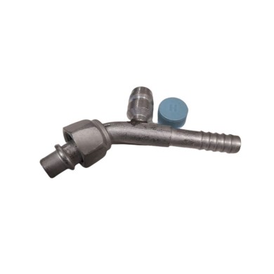 Ακροφύσιο 45° Νο 10 (5/8) o-ring Θηλυκό + Πλήρωση R-134A Κλιματισμός Αυτοκινήτου - AutoFreeze