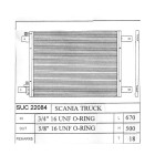 Συμπυκνωτής Scania Truck 