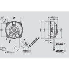 Ανεμιστήρας 96mm 12V Spal Αναρροφήσεως VA32-A101-62A Κλιματισμός Αυτοκινήτου - AutoFreeze