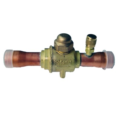 Βάνα Σφαιρική 7/8 Κολλητή & βαλβιδάκι Castel Βιομηχανική – Επαγγελματική Ψύξη