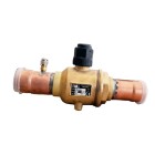 Βάνα Σφαιρική 1 5/8 Κολλητή & βαλβιδάκι GMC Βιομηχανική – Επαγγελματική Ψύξη