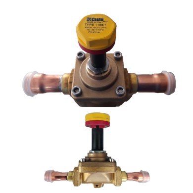 Ηλεκτρομαγνητική Βαλβίδα 7/8 - 22mm Castel (NO - Χωρίς πηνίο)