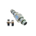 Ακροφύσιο Ίσιο 12mm Ρακόρ 10mm (7/8) o-ring Maflow Ψύξη Φορτηγών
