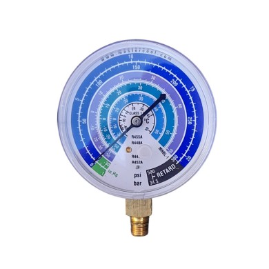 Μανόμετρο Φ80 Χαμηλής R448Α/R449A /R452Α/R455Α Mastercool 